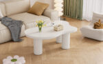 Irregular Cloud-Shaped Coffee Table, 107cm Length, 66cm Width, 40cm Height - Image 66