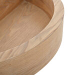 Cylindrical Coffee Table, Top Table Top 360° Freely Rotatable, Rotating Living Room Table, Double-Layer Design - Image 17