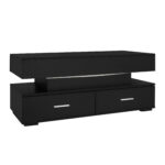100*50*44cm Hydraulic Height-Adjustable Coffee Table, with LED Lighting, Bluetooth APP Control, Blue Accents - Image 20