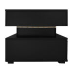 100*50*44cm Hydraulic Height-Adjustable Coffee Table, with LED Lighting, Bluetooth APP Control, Blue Accents - Image 21