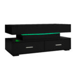100*50*44cm Hydraulic Height-Adjustable Coffee Table, with LED Lighting, Bluetooth APP Control, Blue Accents - Image 31