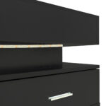 100*50*44cm Hydraulic Height-Adjustable Coffee Table, with LED Lighting, Bluetooth APP Control, Blue Accents - Image 44