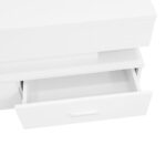 100*50*44cm Hydraulic Height-Adjustable Coffee Table, with LED Lighting, Bluetooth APP Control, White Accents - Image 32