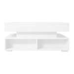 100*50*44cm Hydraulic Height-Adjustable Coffee Table, with LED Lighting, Bluetooth APP Control, White Accents - Image 33