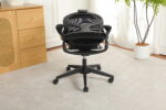 Foldable Ergonomic Office Chair, Space-Saving Folding Chair with Lumbar Support, Full Mesh Sliding Cushion - Image 22