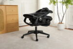 Foldable Ergonomic Office Chair, Space-Saving Folding Chair with Lumbar Support, Full Mesh Sliding Cushion - Image 24