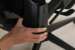 Foldable Ergonomic Office Chair, Space-Saving Folding Chair with Lumbar Support, Full Mesh Sliding Cushion - Image 25