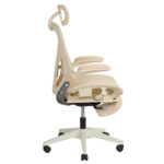 Foldable Ergonomic Office Chair, Space-Saving Folding Chair with Lumbar Support, Full Mesh Sliding Cushion - Image 10