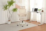 Foldable Ergonomic Office Chair, Space-Saving Folding Chair with Lumbar Support, Full Mesh Sliding Cushion - Image 15