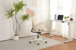 Foldable Ergonomic Office Chair, Space-Saving Folding Chair with Lumbar Support, Full Mesh Sliding Cushion - Image 16
