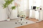 Foldable Ergonomic Office Chair, Space-Saving Folding Chair with Lumbar Support, Full Mesh Sliding Cushion - Image 15