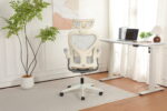 Foldable Ergonomic Office Chair, Space-Saving Folding Chair with Lumbar Support, Full Mesh Sliding Cushion - Image 14