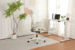 Foldable Ergonomic Office Chair, Space-Saving Folding Chair with Lumbar Support, Full Mesh Sliding Cushion - Image 18