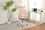Foldable Ergonomic Office Chair, Space-Saving Folding Chair with Lumbar Support, Full Mesh Sliding Cushion - Image 17