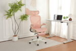 Foldable Ergonomic Office Chair, Space-Saving Folding Chair with Lumbar Support, Full Mesh Sliding Cushion - Image 18