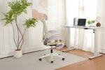 Foldable Ergonomic Office Chair, Space-Saving Folding Chair with Lumbar Support, Full Mesh Sliding Cushion - Image 17