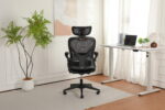 Foldable Ergonomic Office Chair, Compact Folding Chair with Lumbar Support, Foam Seat Cushion, Foldable - Image 11