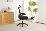 Foldable Ergonomic Office Chair, Compact Folding Chair with Lumbar Support, Foam Seat Cushion, Foldable - Image 16