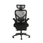 Foldable Ergonomic Office Chair, Compact Folding Chair with Lumbar Support, Foam Seat Cushion, Foldable - Image 26