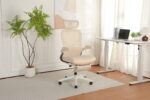Foldable Ergonomic Office Chair, Compact Folding Chair with Lumbar Support, Foam Seat Cushion, Foldable - Image 10