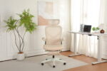 Foldable Ergonomic Office Chair, Compact Folding Chair with Lumbar Support, Foam Seat Cushion, Foldable - Image 11