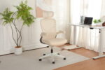 Foldable Ergonomic Office Chair, Compact Folding Chair with Lumbar Support, Foam Seat Cushion, Foldable - Image 15
