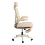 Foldable Ergonomic Office Chair, Compact Folding Chair with Lumbar Support, Foam Seat Cushion, Foldable - Image 9