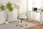 Foldable Ergonomic Office Chair, Compact Folding Chair with Lumbar Support, Foam Seat Cushion, Foldable - Image 16