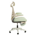 Foldable Ergonomic Office Chair, Compact Folding Chair with Lumbar Support, Foam Seat Cushion, Foldable - Image 9