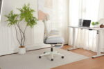 Foldable Ergonomic Office Chair, Compact Folding Chair with Lumbar Support, Foam Seat Cushion, Foldable - Image 12