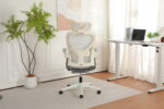 Foldable Ergonomic Office Chair, Compact Folding Chair with Lumbar Support, Foam Seat Cushion, Foldable - Image 15