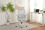 Foldable Ergonomic Office Chair, Compact Folding Chair with Lumbar Support, Foam Seat Cushion, Foldable - Image 16