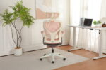 Foldable Ergonomic Office Chair, Compact Folding Chair with Lumbar Support, Foam Seat Cushion, Foldable - Image 13