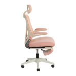 Foldable Ergonomic Office Chair, Compact Folding Chair with Lumbar Support, Foam Seat Cushion, Foldable - Image 9