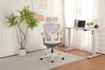 Foldable Ergonomic Office Chair, Compact Folding Chair with Lumbar Support, Foam Seat Cushion, Foldable - Image 11