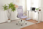 Foldable Ergonomic Office Chair, Compact Folding Chair with Lumbar Support, Foam Seat Cushion, Foldable - Image 12