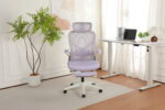 Foldable Ergonomic Office Chair, Compact Folding Chair with Lumbar Support, Foam Seat Cushion, Foldable - Image 13