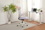Foldable Ergonomic Office Chair, Compact Folding Chair with Lumbar Support, Foam Seat Cushion, Foldable - Image 14