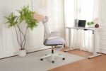 Foldable Ergonomic Office Chair, Compact Folding Chair with Lumbar Support, Foam Seat Cushion, Foldable - Image 16