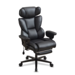 Office Chair with Foot Rest and Waist Lumber Support, Ergonomic Gaming Chair with Adjustable Height - Image 24