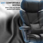 Office Chair with Foot Rest and Waist Lumber Support, Ergonomic Gaming Chair with Adjustable Height - Image 8