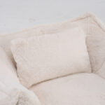 Giant Bean Bag Chair with pillow, Comfy Large Bean Bag Chairs for Adults and Kids, Faux Fur Floor So - Image 11
