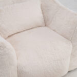 Giant Bean Bag Chair with pillow, Comfy Large Bean Bag Chairs for Adults and Kids, Faux Fur Floor So - Image 13