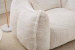 Giant Bean Bag Chair with pillow, Comfy Large Bean Bag Chairs for Adults and Kids, Faux Fur Floor So - Image 21