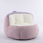 Oversized Bean Bag Chairs,Multicolor Faux Fur Couch Filled with Shredded Sponge,Large Lounger Sofa F - Image 12