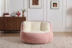 Oversized Bean Bag Chairs,Multicolor Faux Fur Couch Filled with Shredded Sponge,Large Lounger Sofa F - Image 17