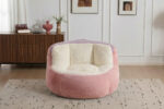 Oversized Bean Bag Chairs,Multicolor Faux Fur Couch Filled with Shredded Sponge,Large Lounger Sofa F - Image 20