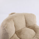 Oversized Bean Bag Chairs,Multicolor Faux Fur Couch Filled with Shredded Sponge,Large Lounger Sofa F - Image 13