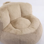 Oversized Bean Bag Chairs,Multicolor Faux Fur Couch Filled with Shredded Sponge,Large Lounger Sofa F - Image 15