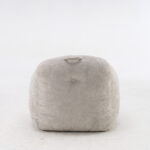 Beanbagová židle s drcenou houbovou výplní, Faux fur beanbagová pohovka s opěrkami rukou, do obývacího pokoje, B - Obrázek 16